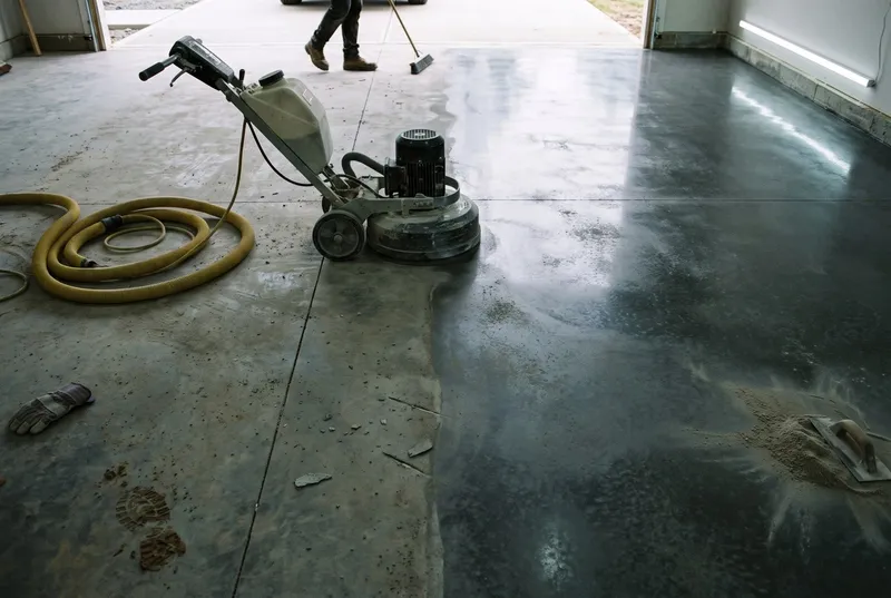 Diamond grinding before coating (sample photo)